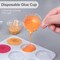 LET'S RESIN Epoxy Mixing Cups Kit,200Pcs, Plastic, 30ml Disposable Measuring Cups,50 Wooden Stirring Sticks, Dropper for Paint Mixing, Jewelry Making